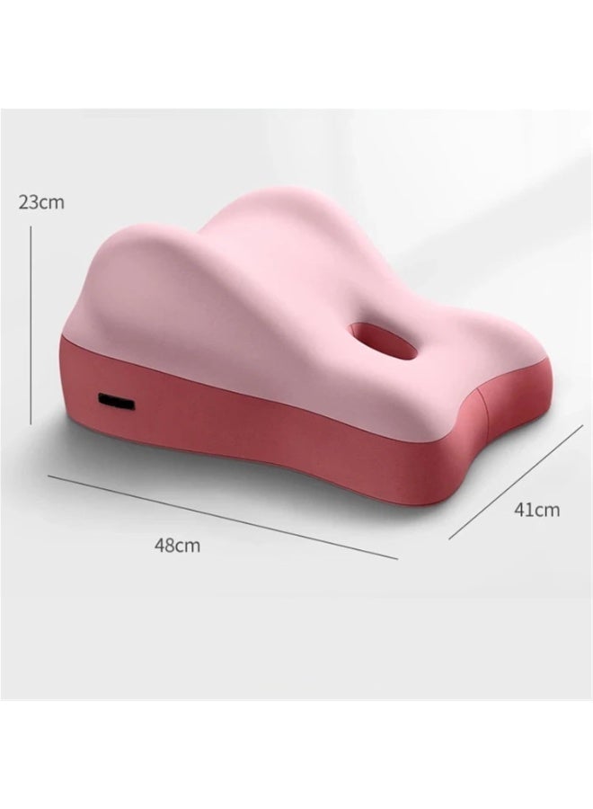 Bukela Wedge Pillow for Back Hip & Pregnancy Support Ergonomic Cushion for Adult Sitting Lying or Sleeping Low-Profile Design (Pink) - Image 3